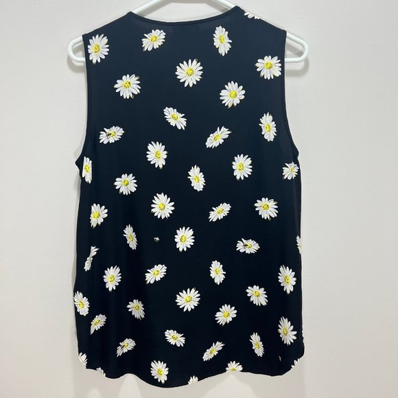 Kate Spade Sleeveless Daisy Silk Top Size S - Picture 2 of 4